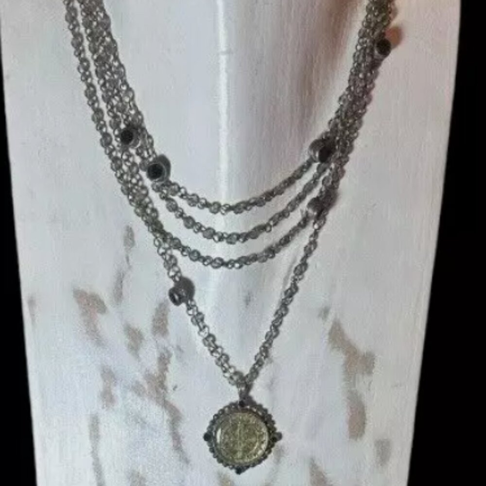 Virgins Saints & Angels San Benito Magdalena Multistrand Cloister Necklace (EUC)